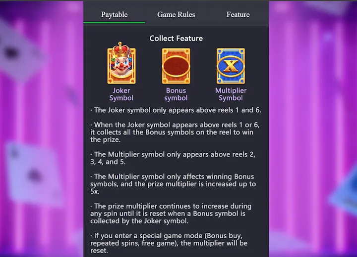 Features Poker Ways 2 BeSoft TTB11